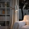 SCANTLING Blanc Lampe de lecture Chêne H121cm