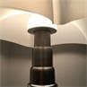 MINI PIPISTRELLO CORD-LESS Noir Lampe Nomade LED H35cm