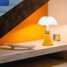 PIPISTRELLO MEDIUM Jaune Lampe Dimmer LED pied télescopique H50-62cm
