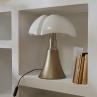 PIPISTRELLO MEDIUM Sable Doré Lampe Dimmer LED pied télescopique H50-62cm