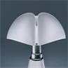 PIPISTRELLO Blanc Lampe ampoules LED pied télescopique H66-86cm