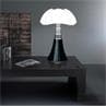 PIPISTRELLO Noir brillant Lampe ampoules LED pied télescopique H66-86cm