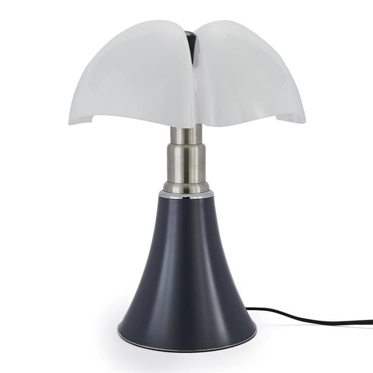 PIPISTRELLO gris graphite Lampe ampoules LED pied télescopique H66-86cm
