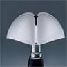 PIPISTRELLO Noir Lampe Dimmer LED pied télescopique H66-86cm