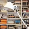 TOLOMEO MICRO aluminium anodisé Lampe à étau LED H37cm