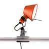 TOLOMEO MICRO Rouge Lampe à pince Orientable H20cm