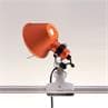 TOLOMEO MICRO Rouge Lampe à pince Orientable H20cm