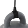 BELL gris câble noir Suspension Ø22cm