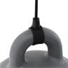 BELL gris câble noir Suspension Ø35cm