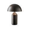 ATOLLO PETITE bronze Lampe à poser Aluminium Laqué H35cm