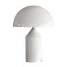 ATOLLO GRANDE Blanc Lampe à poser avec Variateur H70cm