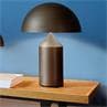 ATOLLO GRANDE bronze Lampe à poser avec Variateur H70cm