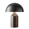 ATOLLO GRANDE bronze Lampe à poser avec Variateur H70cm
