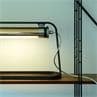 ASTRUP anthracite et cuivre Lampe à poser d'extérieur LED L60cm