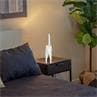 CAT LAMP FELIX Blanc Lampe à poser LED sans fl & Tactile Chat Résine L46cm