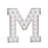 VEGAZ Blanc Lampe à poser Lettre Géante M H60cm