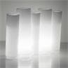 BAMBOO LIGHT Blanc Vase lumineux d'extérieur H80cm