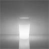 X-POT LIGHT Blanc Pot lumineux d'exterieur H83cm et Ø49cm