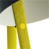 ROPE TRICK anthracite jaune Lampadaire LED Orientable H180cm
