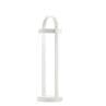 GIRAVOLTA Blanc Lampe baladeuse d'extérieur LED rechargeable H50cm