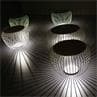 MERIDIANO ivoire Lampe de sol/Table LED d'extérieur Ø92cm