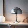 PANTHELLA MINI Chrome Lampe à poser LED Métal avec Variateur H33.5cm