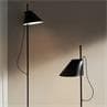 YUH Noir Mat Lampe de lecture LED Métal avec Variateur H140cm