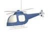 HELICOPTERE Bleu Suspension Hélicoptère H23cm