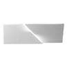 SHADOWS PETIT Blanc Applique LED aluminium L15cm