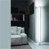 TRU Blanc Lampadaire LED 2700K aluminium H185cm