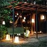 BALAD Cactus Lampe nomade LED d'extérieur avec pied à planter H159cm