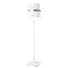 PARIS Blanc/Blanc Lampadaire d'extérieur LED solaire Aluminium/Textile outdoor H140-170cm
