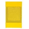 POSE 03 moutarde Lanterne d'extérieur LED solaire Aluminium/Textile outdoor H25cm