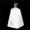 FARALAY Blanc Lampe baladeuse d'extérieur LED RGB enceinte bluetooth H39cm