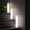 FITY Blanc Lampadaire d'extérieur / Colonne lumineuse LED RGB rechargeable H102cm