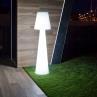 LOLA Blanc Lampadaire d'extérieur LED avec câble H200cm