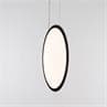 DISCOVERY Transparent Suspension LED verticale Aluminium Ø70cm
