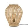 TUVALU naturel Lampe de sol Bambou H50cm