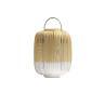 TAKE A WAY M Blanc Baladeuse LED d'extérieur sans fil  Bambou H44cm