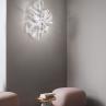 ETOILE Transparent / Blanc Plafonnier LED Cristalflex® Ø73cm