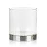 BOUQUET Transparent Vase lumineux LED rechargeable Verre H19.5cm