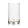 BOUQUET Transparent Vase lumineux LED rechargeable Verre H29cm