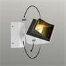 MERADO FLOOD Blanc Applique projecteur orientable LED P22,6cm