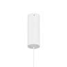 HELIA 30 Blanc Suspension diffuseur tube LED H60cm Ø3cm