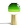 DIPPING LIGHT M laiton vert Lampe à poser LED variateur Verre/Métal H54cm