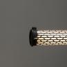BELLEVILLE silver Suspension LED Dimmable Inox L130cm
