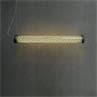 BELLEVILLE silver Suspension LED Dimmable Inox L130cm
