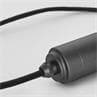 FIXTURES graphite Câble + Douille pour suspension H6.5cm