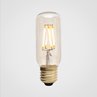 3W LURRA  Ampoule LED filament Tubulaire E27 Ø3.8cm 2200K 3W = 24W 240 Lumens Dimmable Ambrée