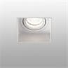 HYDE Blanc Spot encastrable carré orientable avec porte-lampe L8,2cm